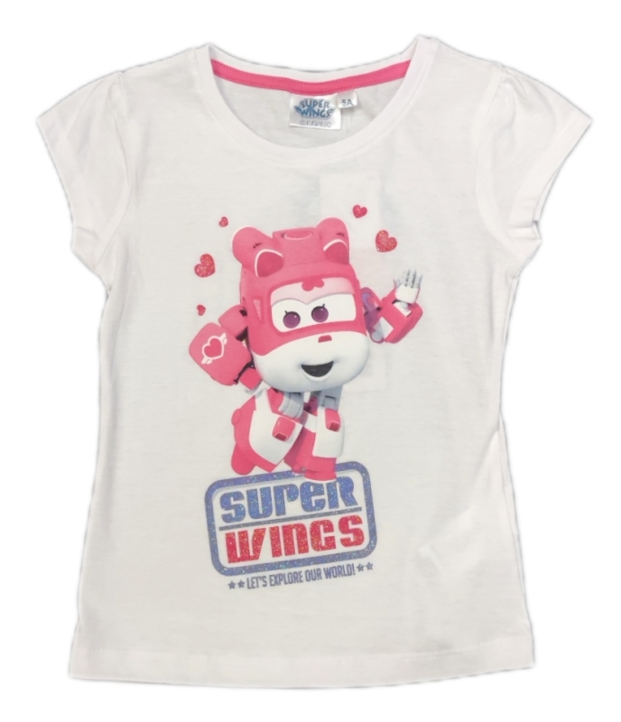 Super Wings T-Shirt Weiß